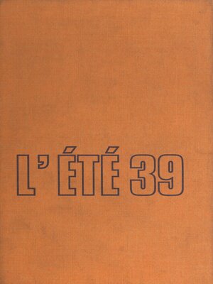 cover image of L'été 39
